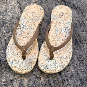 OluKai Ho’Opio Hau Women’s Flip Flops